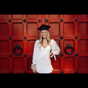 White long sleeve dress